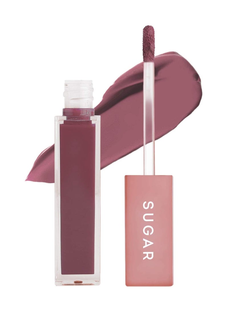 SUGAR Cosmetics Mettle Matte Liquid Lipstick For Women | Highly Pigmented | Transferproof & Long Lasting |7Ml - 03 Estella (Neutral Pinky Brown) - Image 1